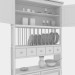 3D modeli Mutfak büfe - önizleme