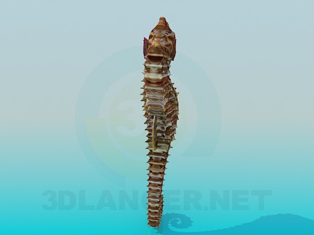 3d model Sea horse - preview 3d model Sea horse - preview