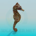 modèle 3D Cheval de mer - preview