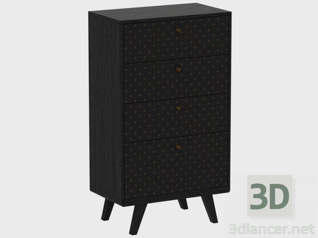 3d model High chest of drawers THIMON (IDC006006043) - preview