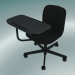 3d model Learn chair with table in front - preview