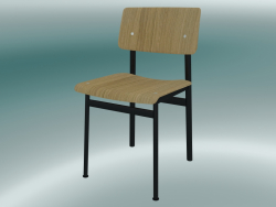 Chair Loft (Chêne, Noir)