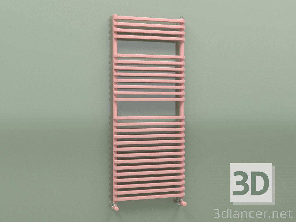 3d model Towel rail NET (1200x500, Pink - RAL 3015) - preview