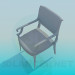 3D modeli Klasik tarzda sandalye - önizleme