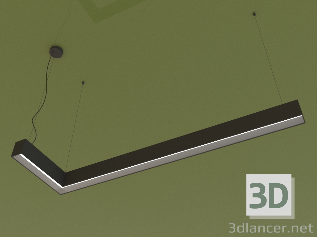 3D modeli Aydınlatma armatürü ANGLE PLUS (1030х300 mm) - önizleme