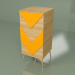 3D modeli Küçük çekmeceli Slim Woo (turuncu) - önizleme