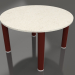 3d model Coffee table D 60 (Wine red, DEKTON Danae) - preview