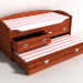 3D Modell Bett Etagenbett - Vorschau
