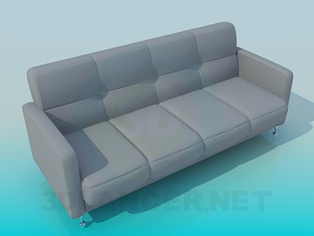 3d модель Диван – превью 3d модель Диван – превью