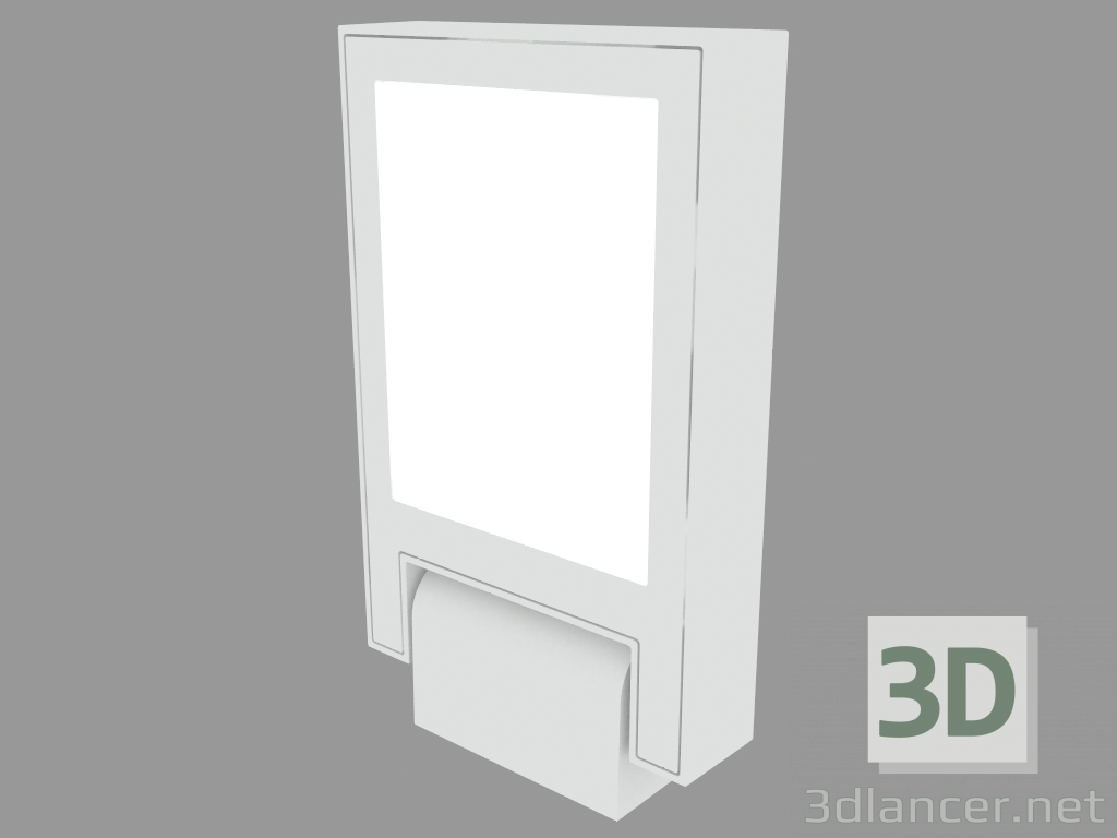 3d model Searchlight MOVIT RECTANGULAR 130mm (S3000W) - preview