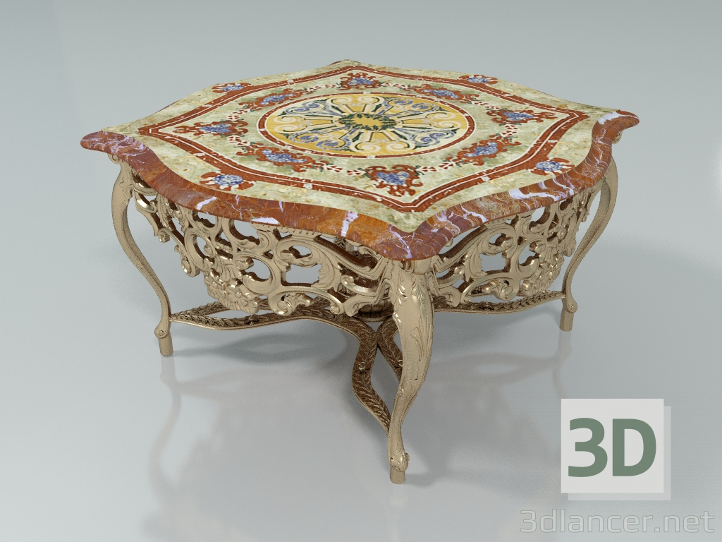 modèle 3D Table centrale (ISALONI 2013) - preview
