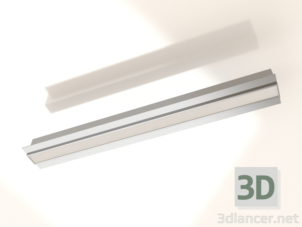 modèle 3D Lampe encastrable Slim RT - preview