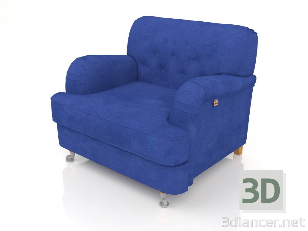 modèle 3D Chaise Fullhouse - preview