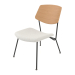 3d model Strain low chair with soft seat h77 - preview