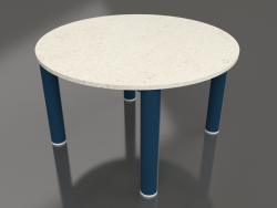 Coffee table D 60 (Grey blue, DEKTON Danae)