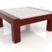 modello 3D Tavolino (Rosso vino, DEKTON Kreta) - anteprima