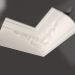 modello 3D Cornice per soffitto con modanatura in gesso KLU 031 2 (130x217x350x350) - anteprima