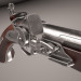 modèle 3D de Pistoles de silicium. Zone II de silex. acheter - rendu