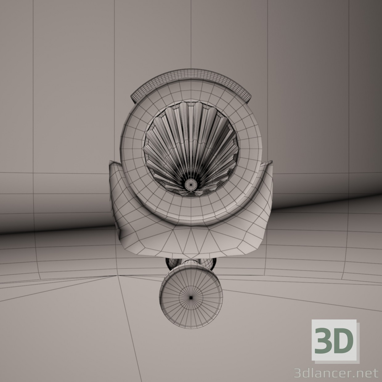 3d Silicon Pistoles. Flintlock zone II. model buy - render 3d Silicon Pistoles. Flintlock zone II. model buy - render