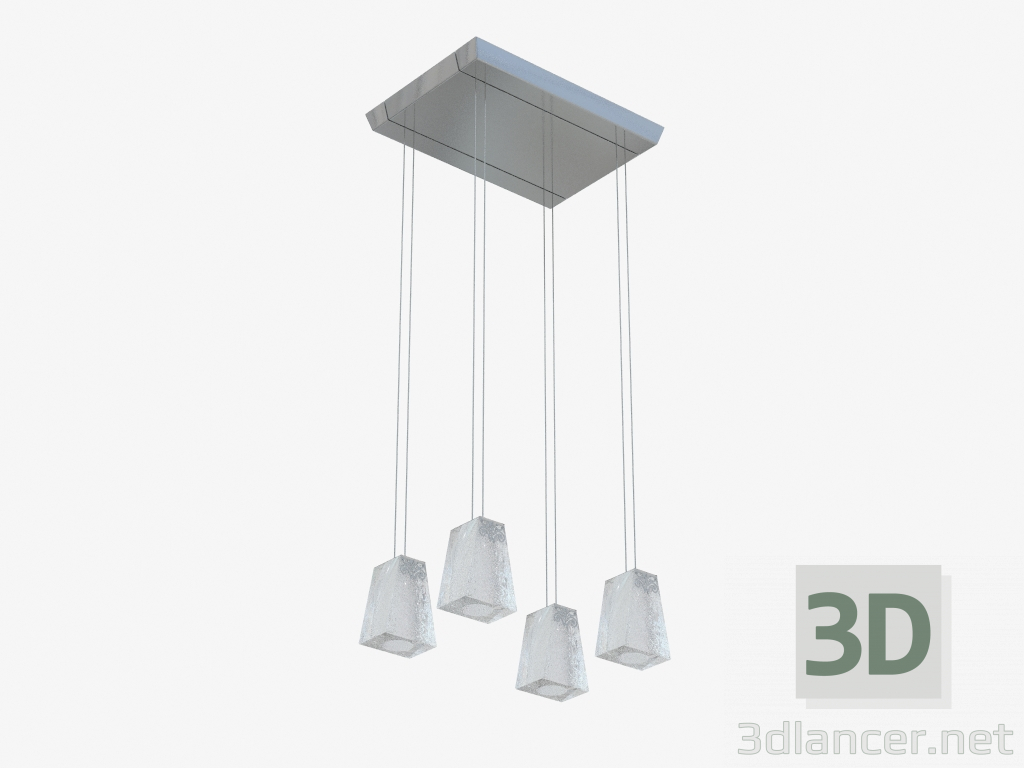 3d model Ceiling lighting fixture D69 A07 00 - preview