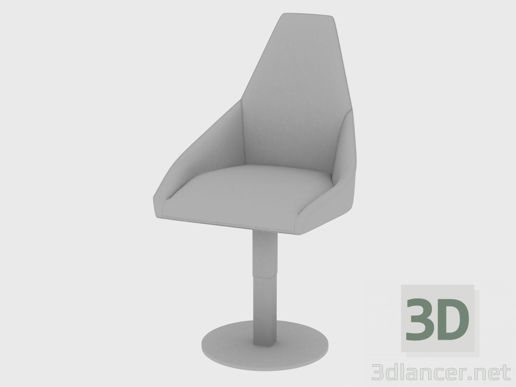 modello 3D Sedia MIU ROTATING CHAIR (58x62xH94) - anteprima