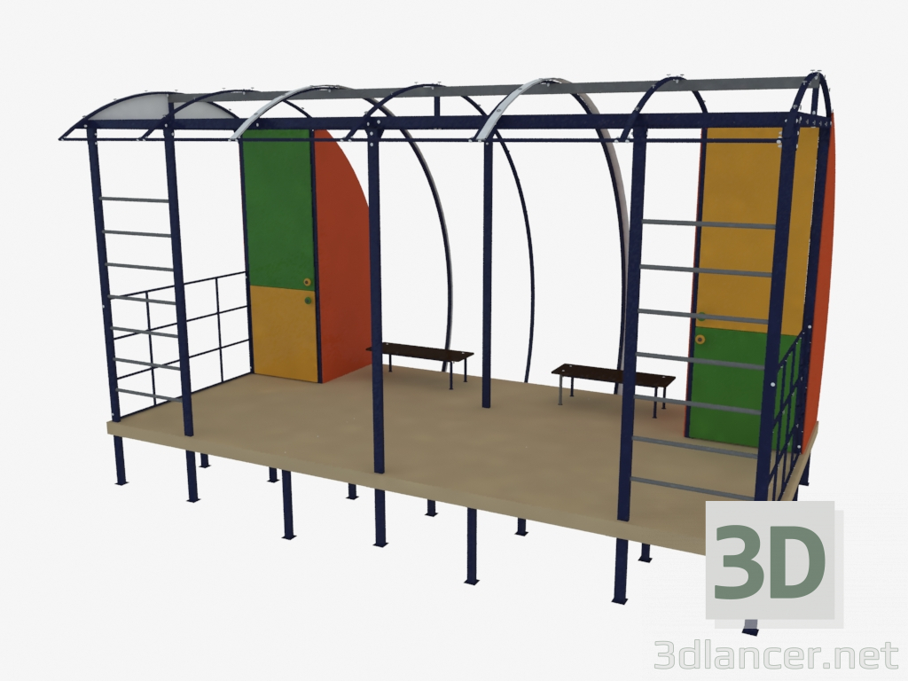 3d model Shadow canopy (4049) - preview