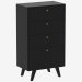 3d model High chest of drawers THIMON (IDC006006000) - preview
