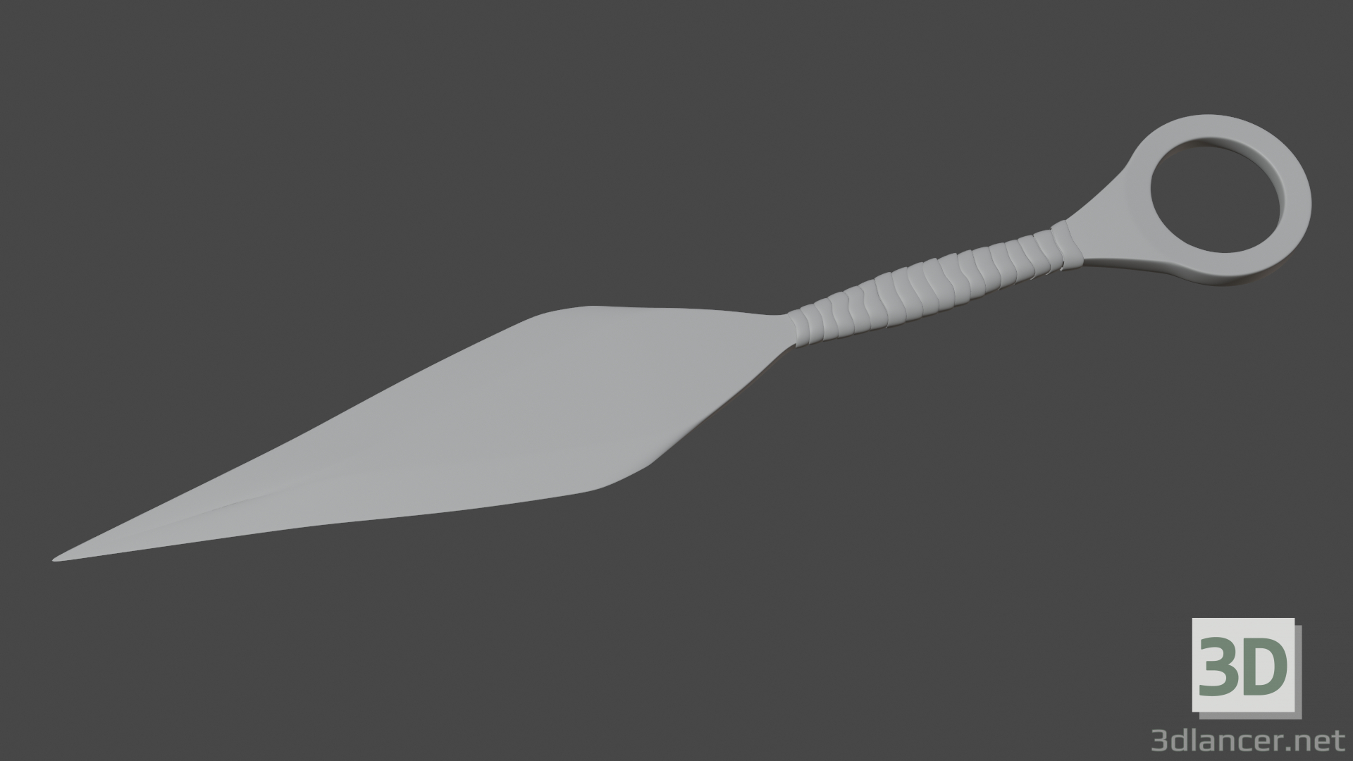 3d model Throwing Knife 60427