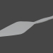 3d метательный нож модель купить - ракурс