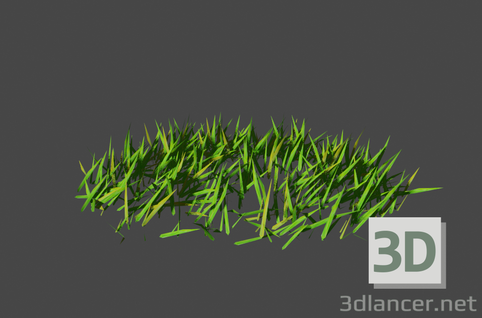 3d трава модель купити - зображення