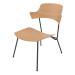 3d model Strain low chair with armrests h77 - preview
