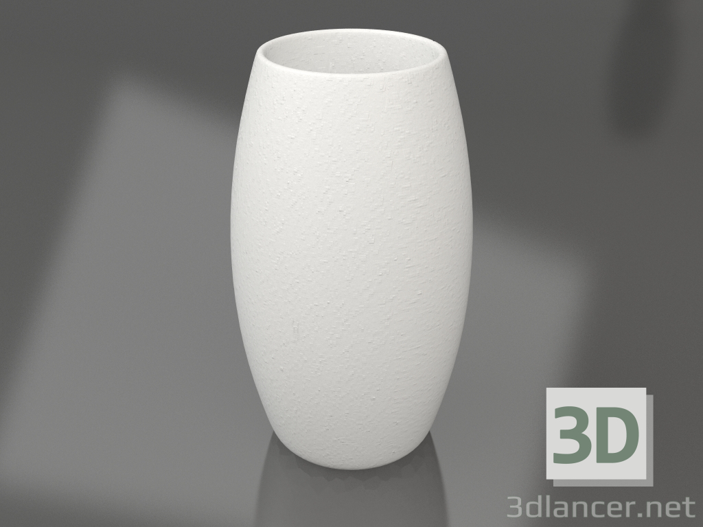 modèle 3D Pot de fleurs 2 (Gris) - preview