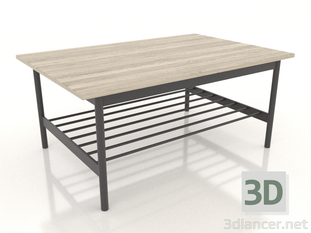 3d model Mesa de centro (roble iluminado) - vista previa