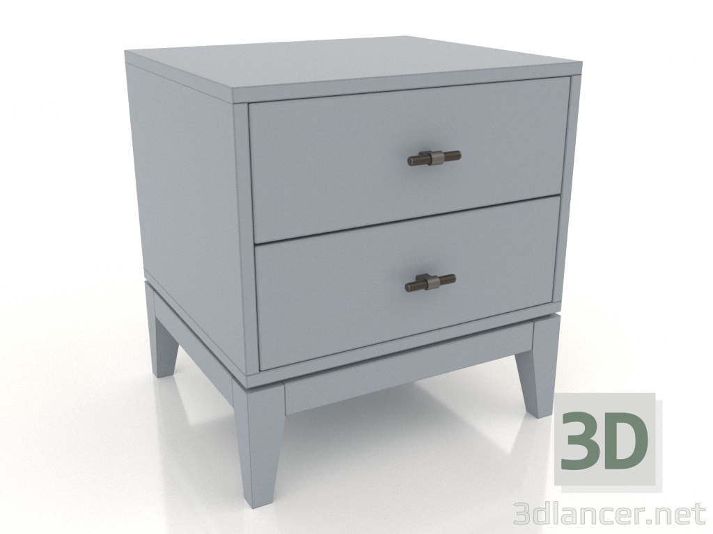 3D modeli Başucu sehpası STAND 450 mm (RAL 7001) - önizleme