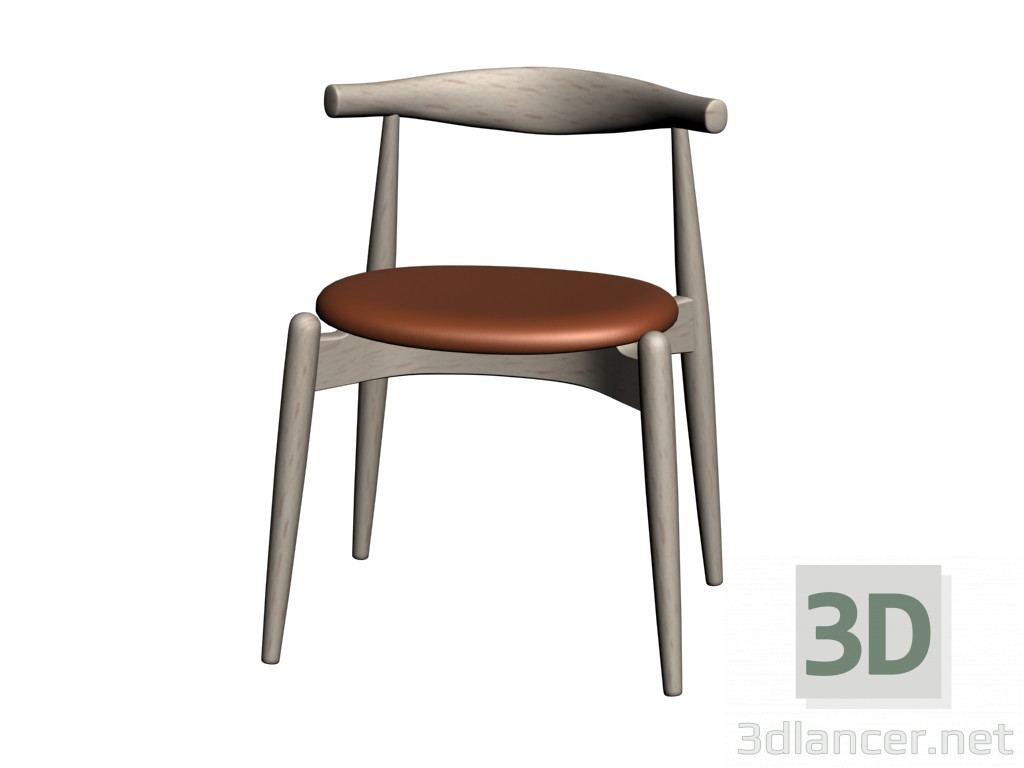 3D Modell Stuhl (CH20) - Vorschau