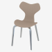 3d model Chair with leather upholstery and massive legs Grand Prix - preview
