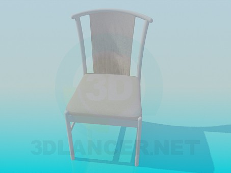 3d модель М'який стілець – превью 3d модель М'який стілець – превью