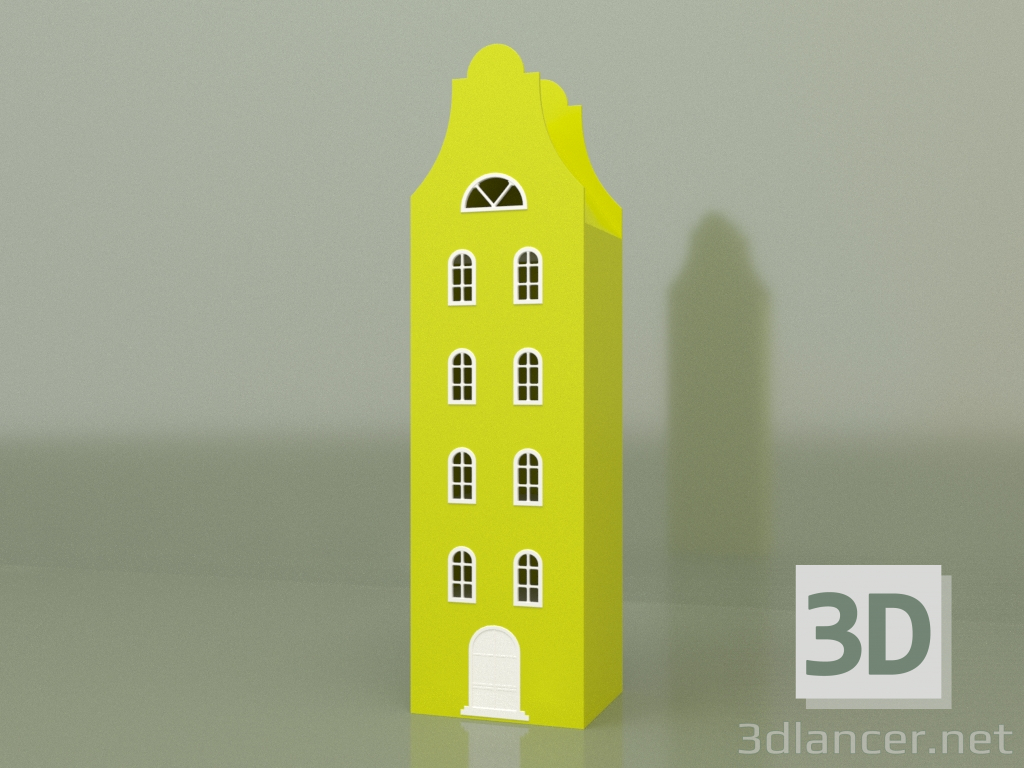 3D Modell Garderoben-Lodge ASH-4XL (Lime) - Vorschau