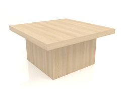 Coffee table JT 10 (800x800x400, wood white)