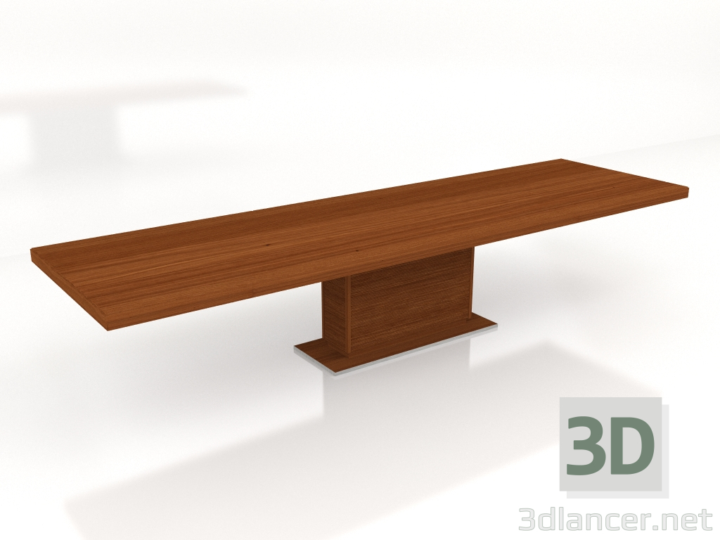 3d model Rectangular table ICS Tavolo rectangular 350 - preview