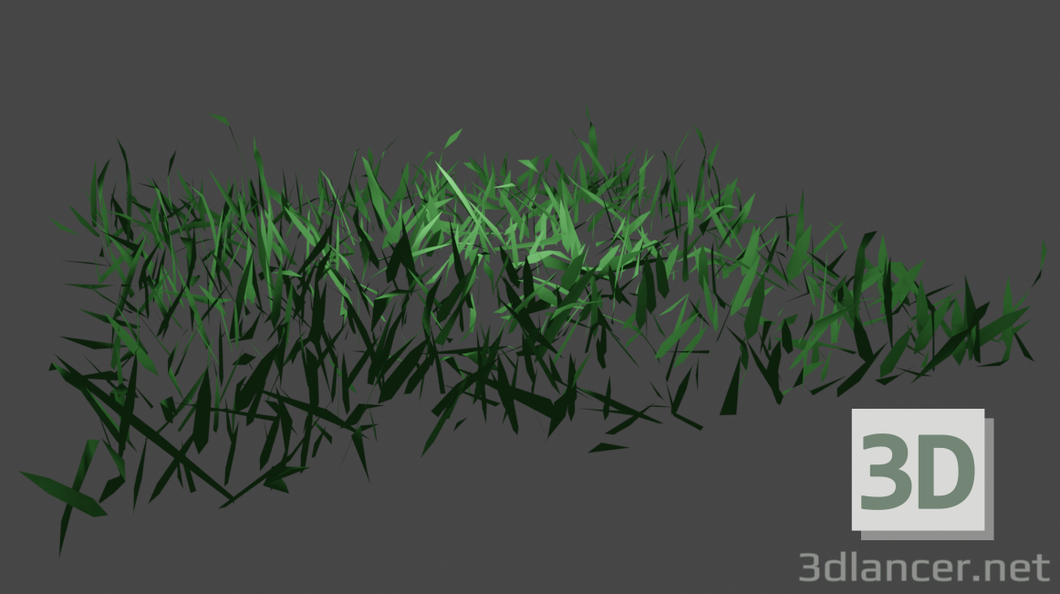modello 3D di erba comprare - rendering