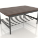 3d model Coffee table (dark walnut) - preview