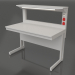 3D modeli 1200 CM 700 raflı laboratuvar masası - önizleme