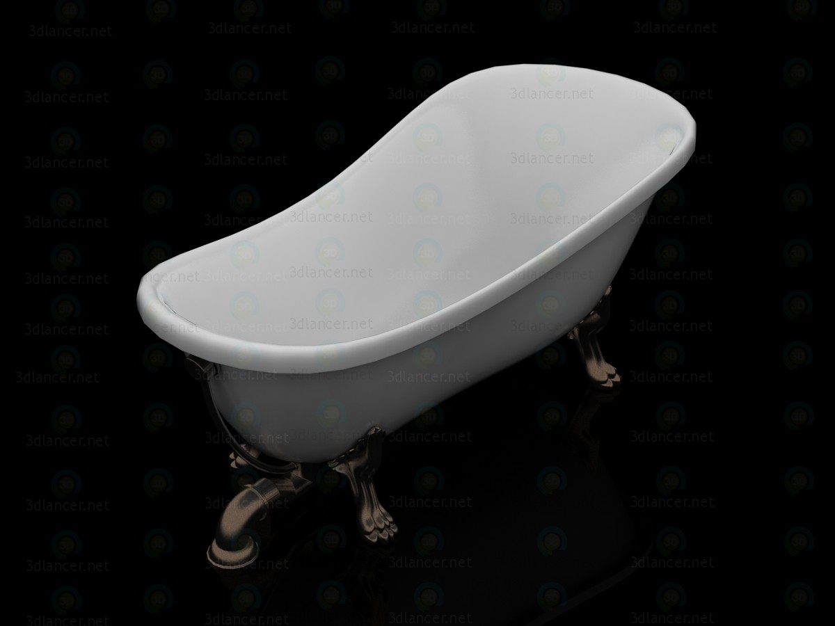 3d Classic Italian bath Kerasan model buy - render 3d Classic Italian bath Kerasan model buy - render