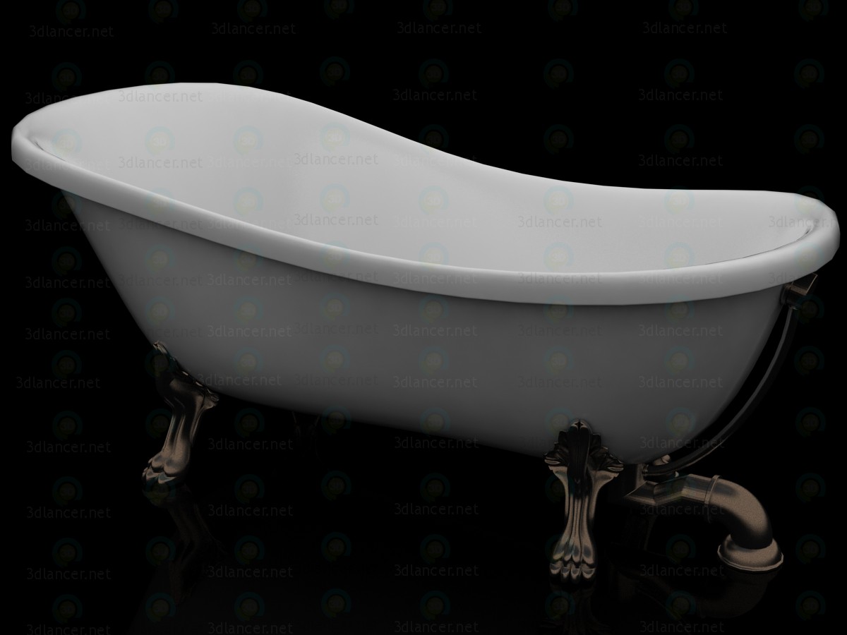 3d Classic Italian bath Kerasan model buy - render 3d Classic Italian bath Kerasan model buy - render