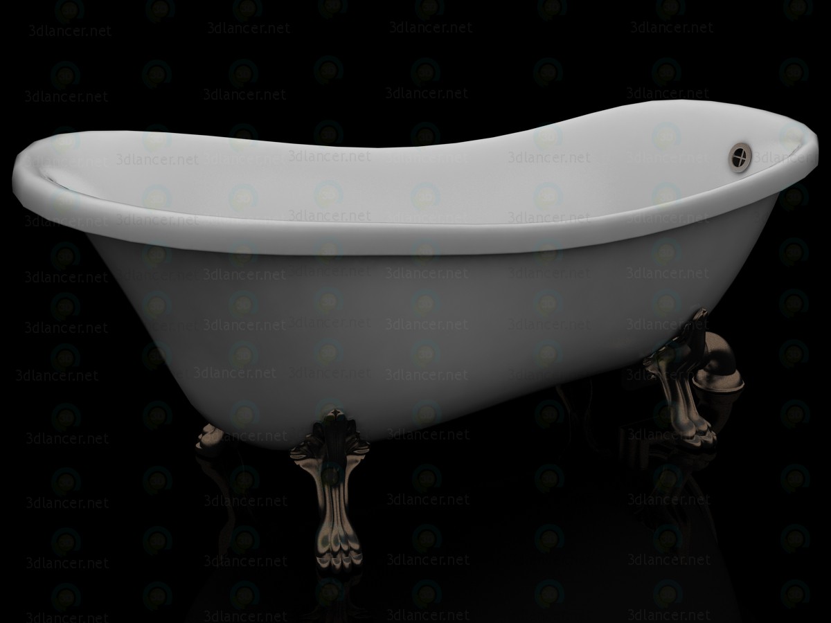 3d Classic Italian bath Kerasan model buy - render 3d Classic Italian bath Kerasan model buy - render
