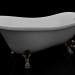 3D Klasik İtalyan banyo Kerasan modeli satın - render
