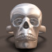 3d Ring in the shape of skulls model buy - render
