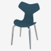 3d model Chair without upholstery with massive legs Grand Prix - preview