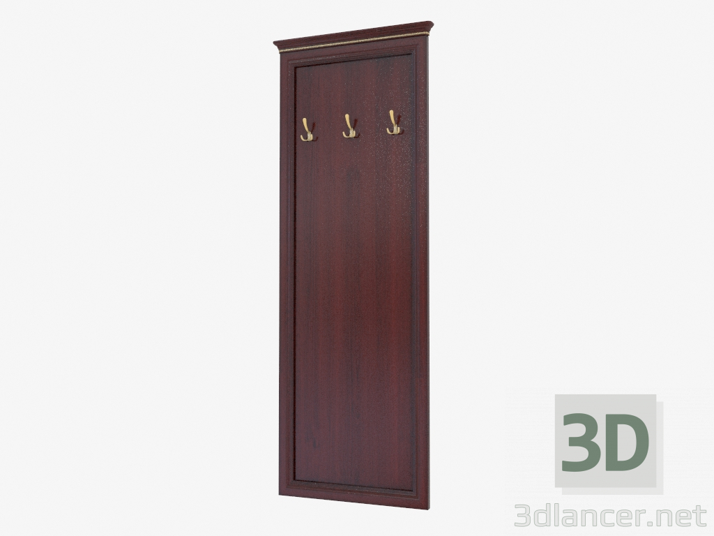 3d model Hanger for a hall (760х2176х38) - preview